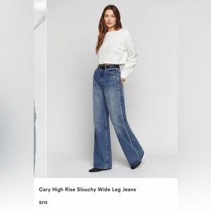Cary High Rise Slouchy Wide Leg Jeans